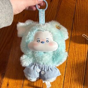 Mickey Blue Plush Clip-On Toy